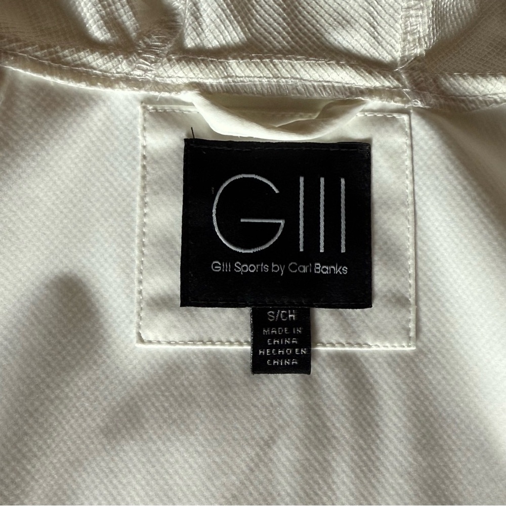 G-III Sports by Carl Banks USA Rugby Sevens White Full-Zip Jacket Small - Picture 5 of 9